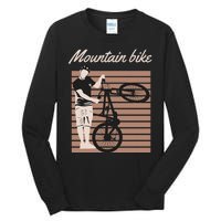 Mountain Bike Tall Long Sleeve T-Shirt