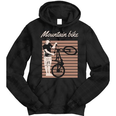 Mountain Bike Tie Dye Hoodie