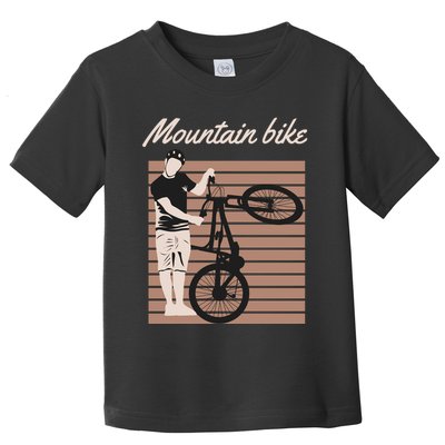 Mountain Bike Toddler T-Shirt