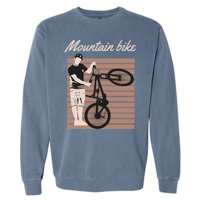 Mountain Bike Garment-Dyed Sweatshirt