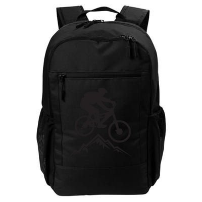 Mountain Biking Mountains Terrain MTB Biker Graphic Backpack