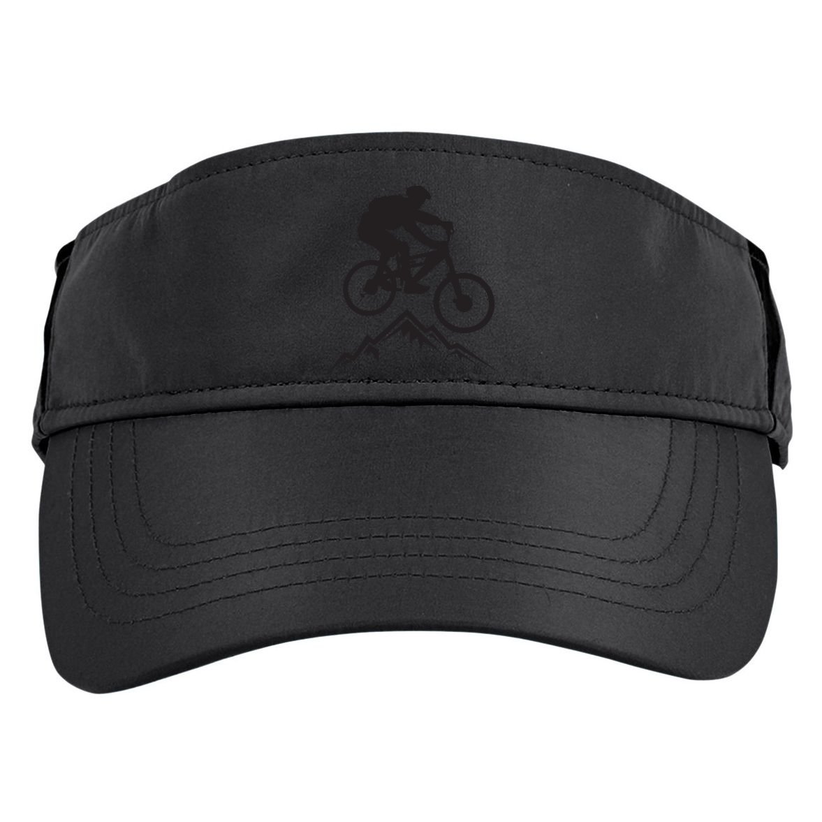 Mountain Biking Mountains Terrain MTB Biker Graphic Adult Drive Performance Visor