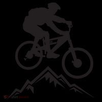 Mountain Biking Mountains Terrain MTB Biker Graphic Mug