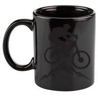 Mountain Biking Mountains Terrain MTB Biker Graphic 11oz C Handle Ceramic Mug