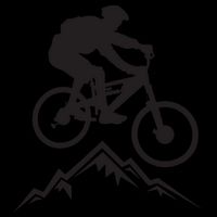 Mountain Biking Mountains Terrain MTB Biker Graphic Mesh Reversible Basketball Jersey Tank