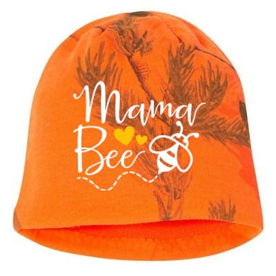 Mama Bee Mommy Bee Mother Bee Love Funny Cute Mothers Day Gift Kati - Camo Knit Beanie