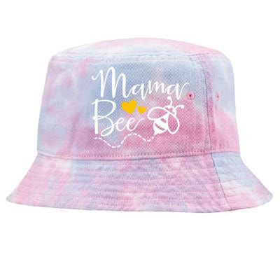 Mama Bee Mommy Bee Mother Bee Love Funny Cute Mothers Day Gift Tie-Dyed Bucket Hat