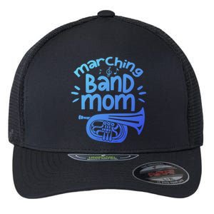 Marching Band Mom Baritone Horn Euphonium Player Gift Flexfit Unipanel Trucker Cap