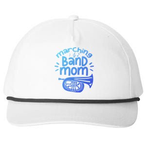 Marching Band Mom Baritone Horn Euphonium Player Gift Snapback Five-Panel Rope Hat