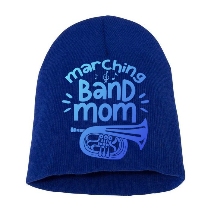 Marching Band Mom Baritone Horn Euphonium Player Gift Short Acrylic Beanie