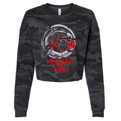 Mini Bike Mini Dirt Bike Mini Bikes For Adults Mini Bike Cropped Pullover Crew