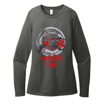 Mini Bike Mini Dirt Bike Mini Bikes For Adults Mini Bike Womens CVC Long Sleeve Shirt