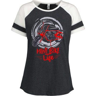 Mini Bike Mini Dirt Bike Mini Bikes For Adults Mini Bike Enza Ladies Jersey Colorblock Tee