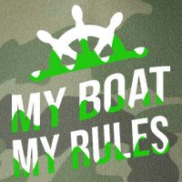 My Boat My Rules Legacy Tie Dye Trucker Hat