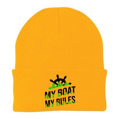 My Boat My Rules Knit Cap Winter Beanie