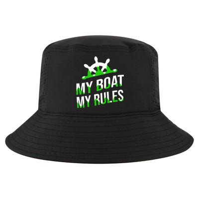 My Boat My Rules Cool Comfort Performance Bucket Hat