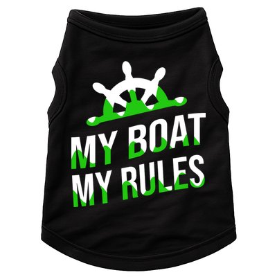 My Boat My Rules Doggie Tank