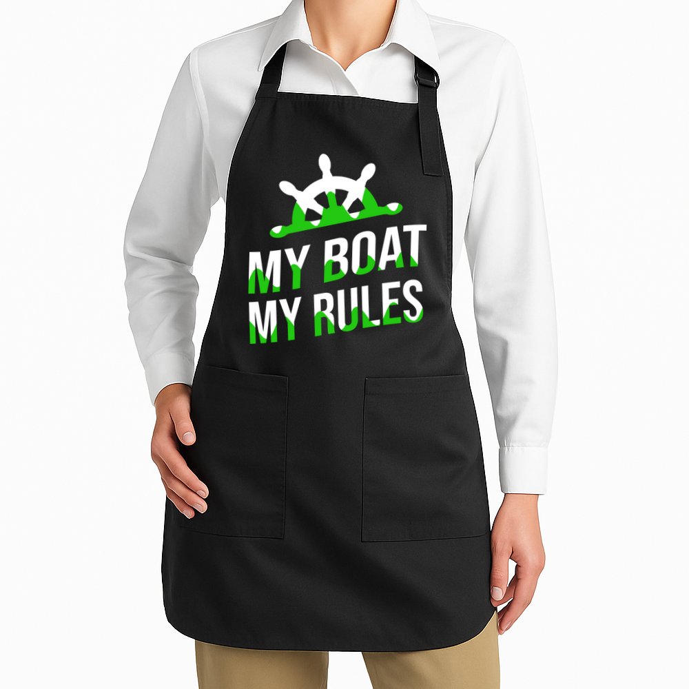 My Boat My Rules Apron