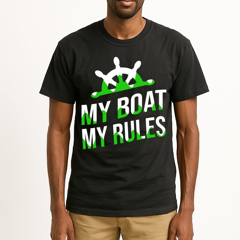 My Boat My Rules Tall T-Shirt