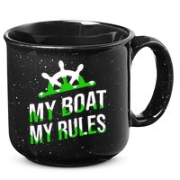 My Boat My Rules 15oz Campfire Ceramic Mug