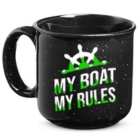 My Boat My Rules 15oz Campfire Ceramic Mug