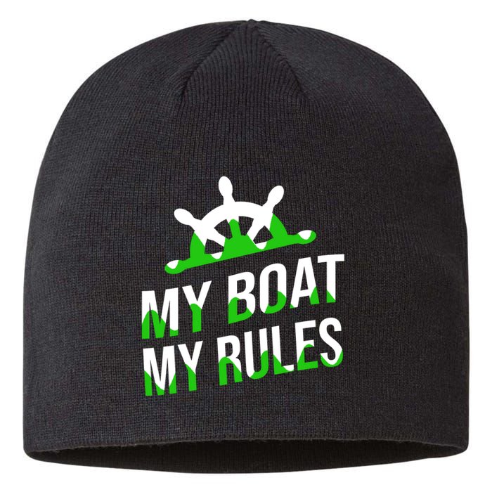 My Boat My Rules Sustainable Beanie