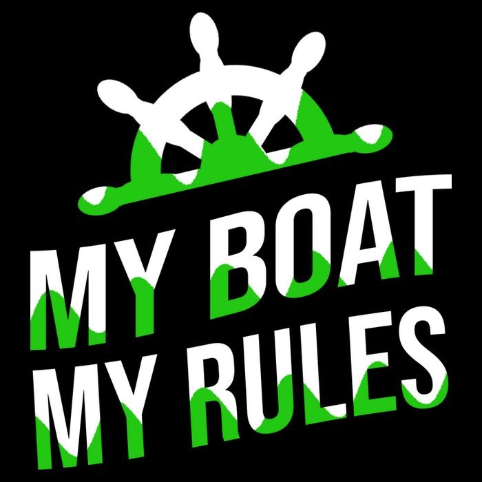 My Boat My Rules 16 in Basic Backpack