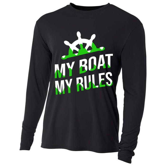 My Boat My Rules Cooling Performance Long Sleeve Crew