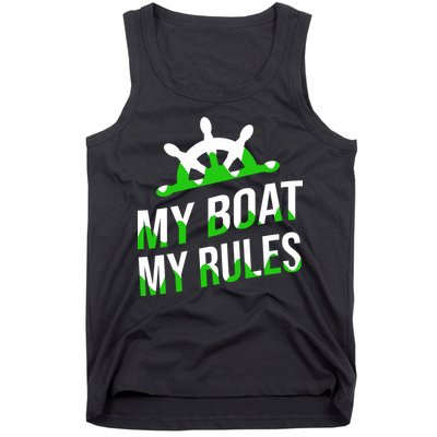 My Boat My Rules Tank Top