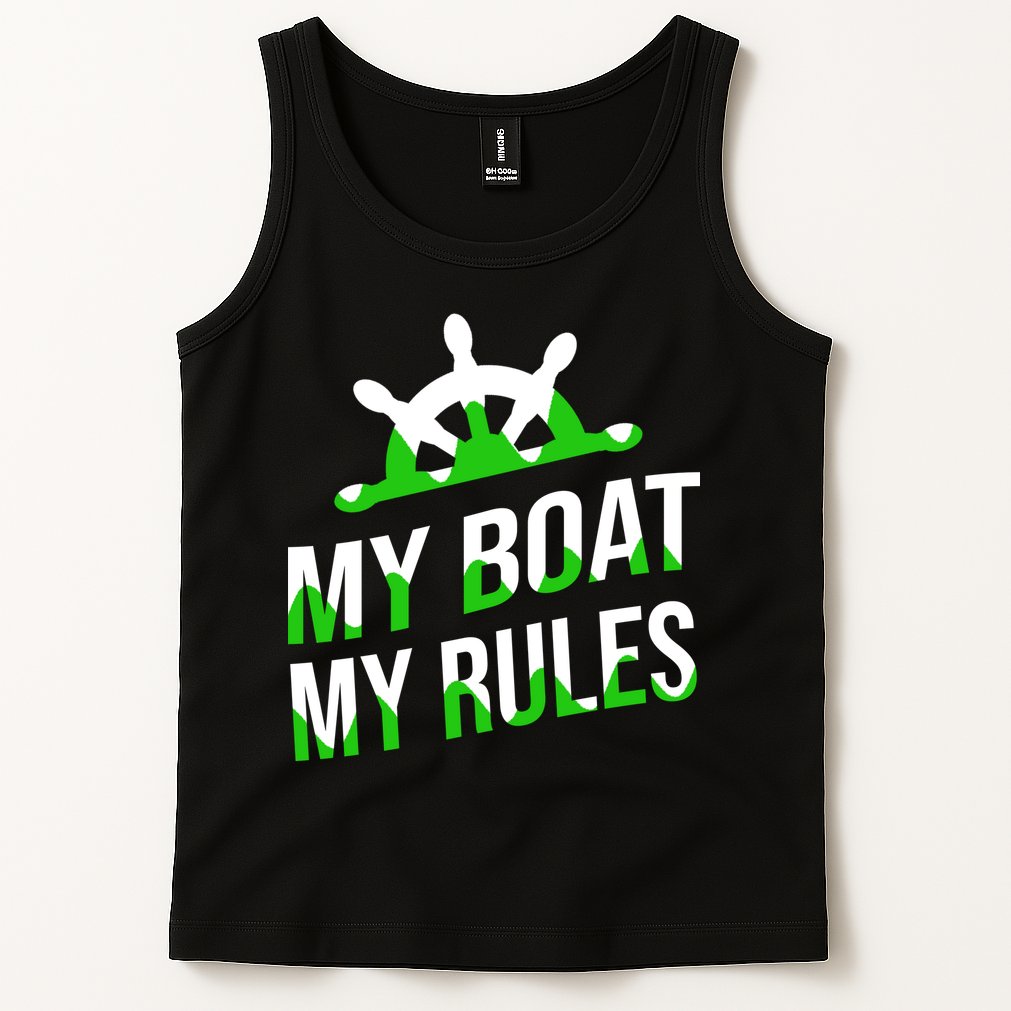 My Boat My Rules Tank Top