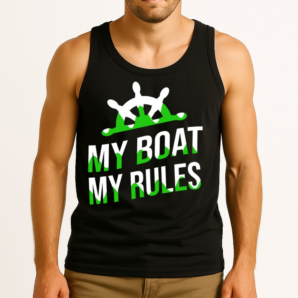 My Boat My Rules Tank Top