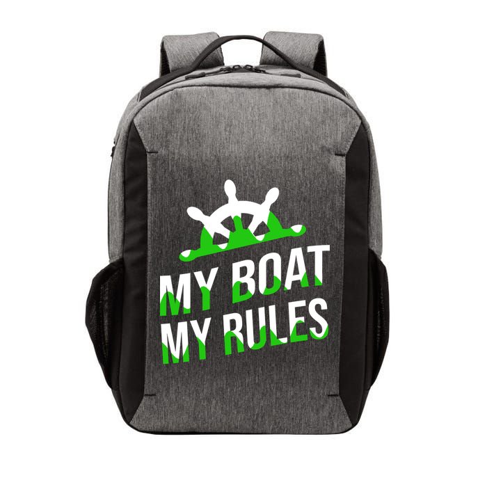My Boat My Rules Vector Backpack
