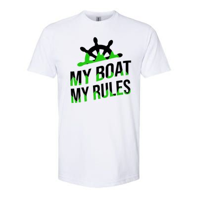 My Boat My Rules Softstyle® CVC T-Shirt