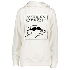 Modern Baseball Womens Funnel Neck Pullover Hood