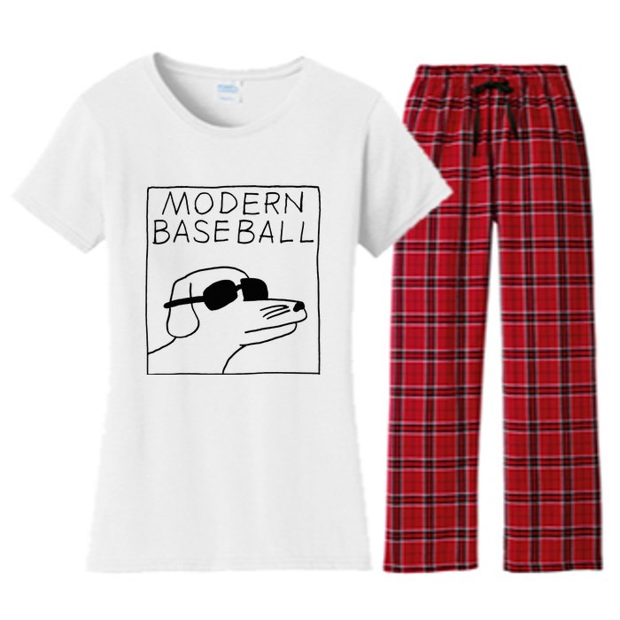 Modern Baseball Women's Flannel Pajama Set