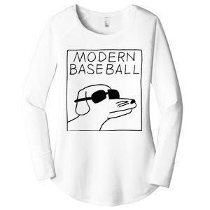 Modern Baseball Women's Perfect Tri Tunic Long Sleeve Shirt