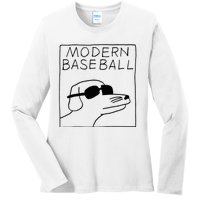 Modern Baseball Ladies Long Sleeve Shirt