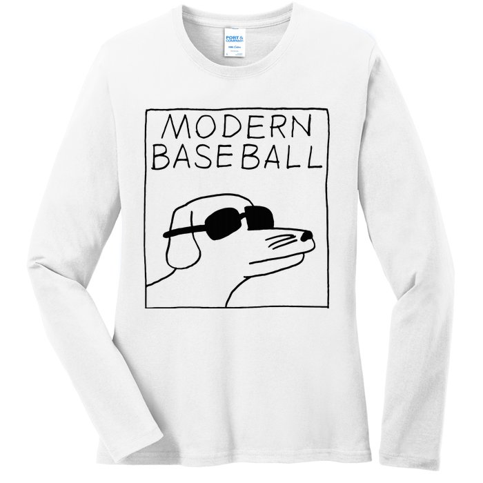 Modern Baseball Ladies Long Sleeve Shirt