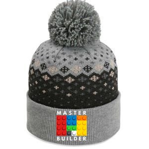 Master Builder The Baniff Cuffed Pom Beanie