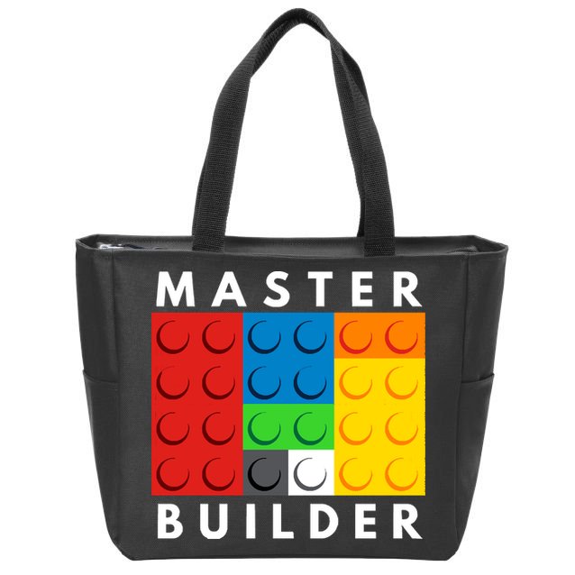 Master Builder Zip Tote Bag