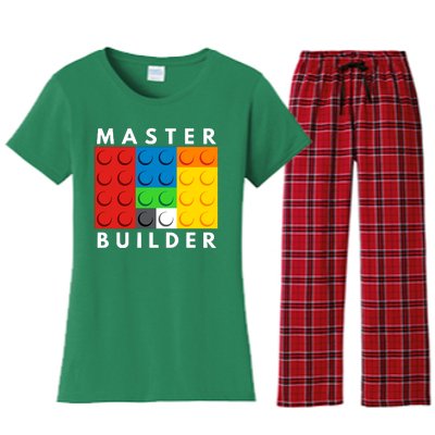 Master Builder Women's Flannel Pajama Set