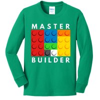 Master Builder Kids Long Sleeve Shirt