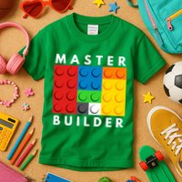 Master Builder Kids T-Shirt