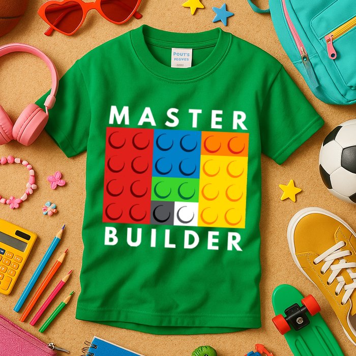 Master Builder Kids T-Shirt