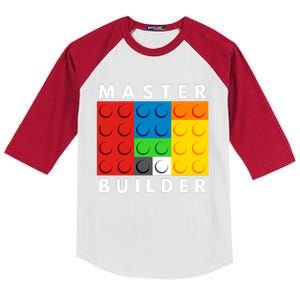 Master Builder Kids Colorblock Raglan Jersey