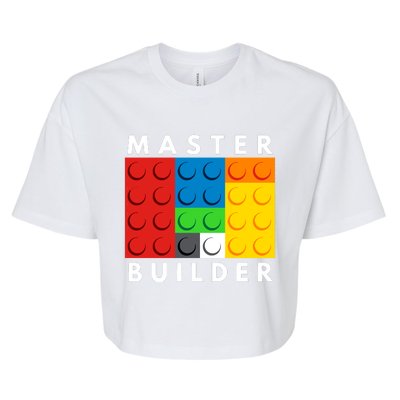 Master Builder Bella+Canvas Jersey Crop Tee