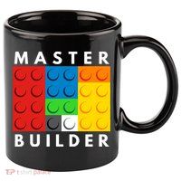 Master Builder 11oz C Handle Ceramic Mug
