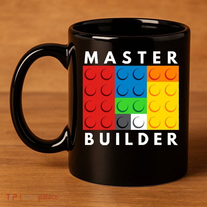 Master Builder 11oz C Handle Ceramic Mug