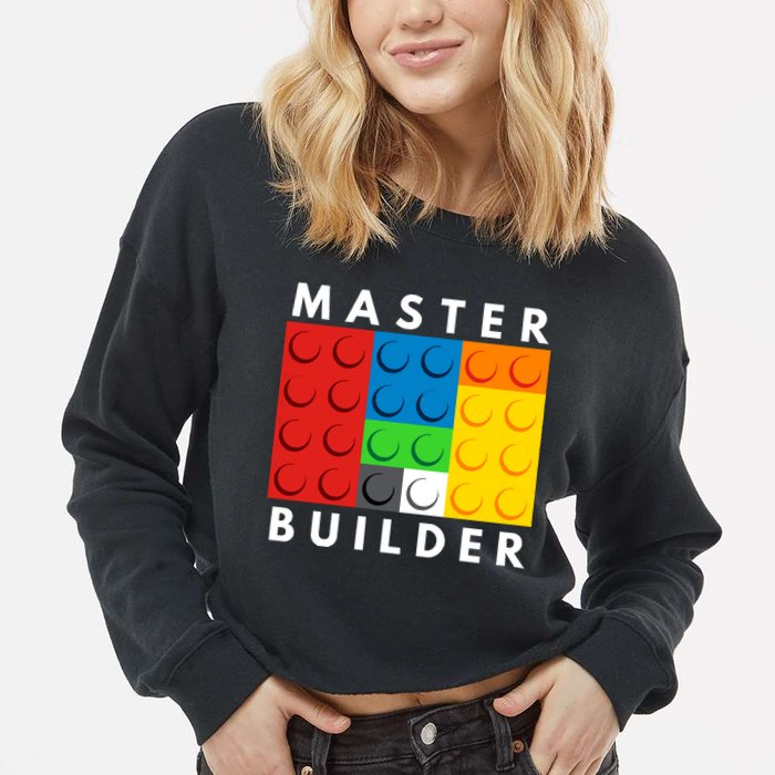Master Builder Cropped Pullover Crew