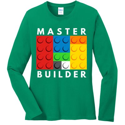 Master Builder Ladies Long Sleeve Shirt